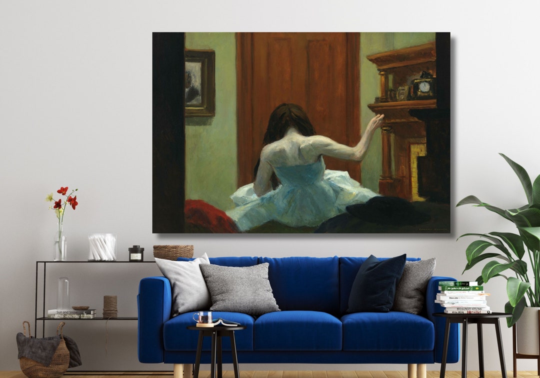 Edward Hopper New York Interior Canvas Print Painting Art,modern Canvas ...