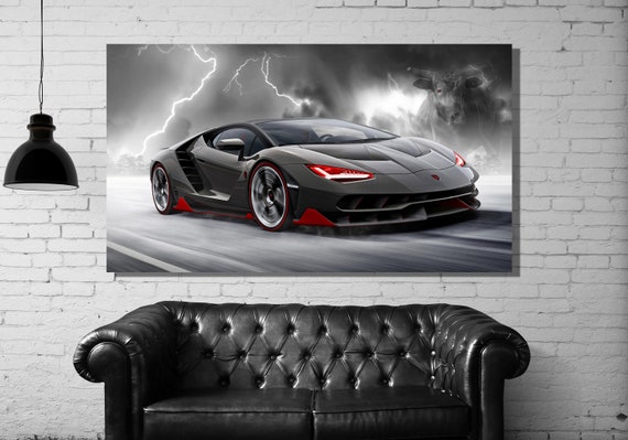 Lamborghini Canvas Lamborghini Photo Lamborghini Wall Art