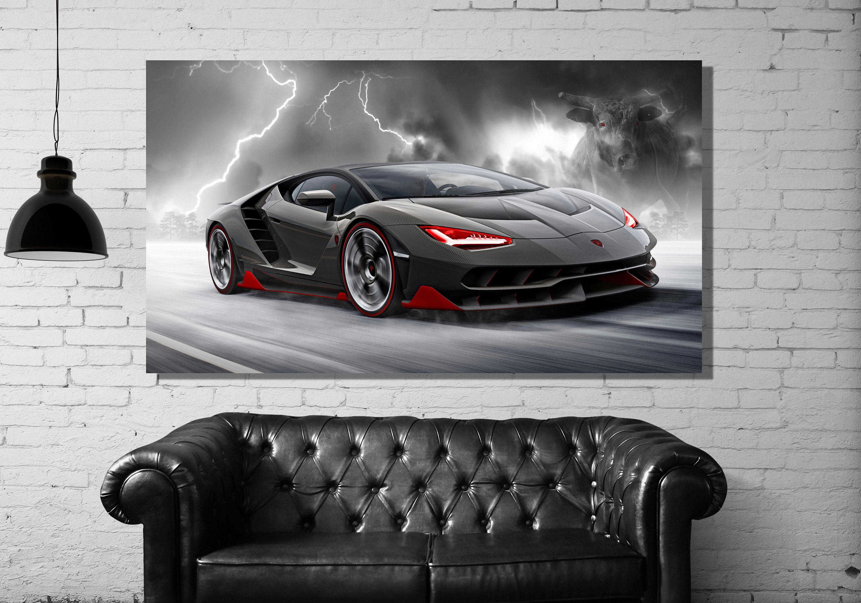 Lamborghini Canvas Lamborghini Photo Lamborghini Wall Art