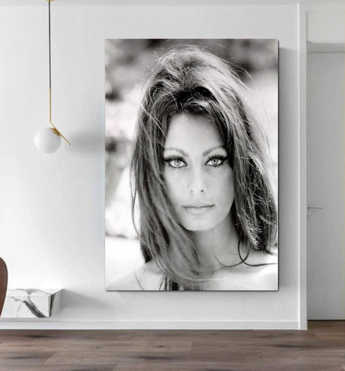 Sophia Loren Sophia Loren Canvas Poster Art Wall Pictures Etsy UK