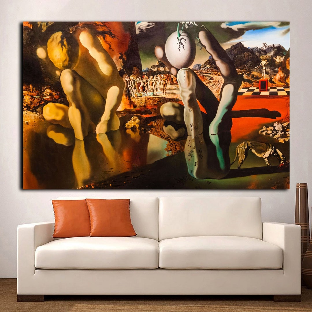 The Metamorphosis of Narcissus 1937 Salvador Dali Print Art, Salvador ...