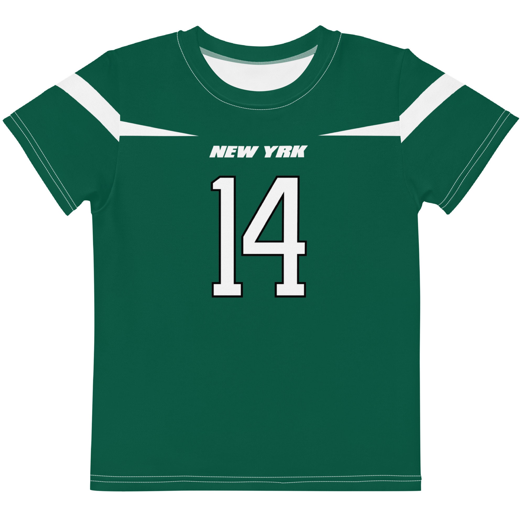 Personalized New York Football Team Green Jersey Kid / Etsy
