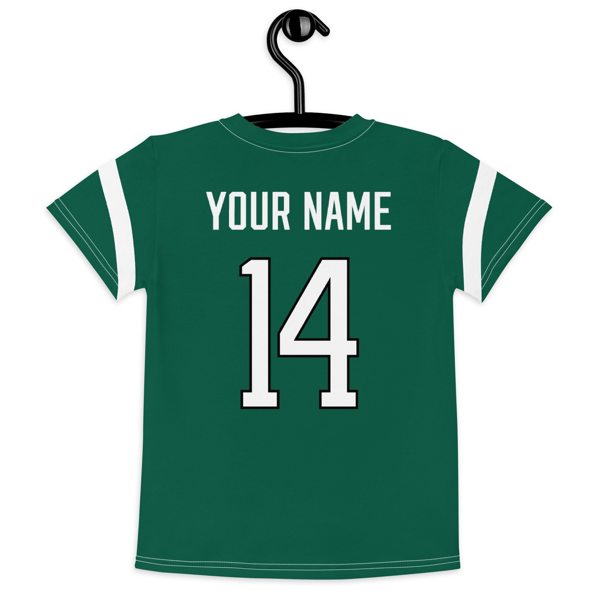 Personalized New York Football Team Green Jersey Kid / Etsy