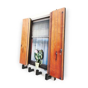 Handcrafted Window Frame Key Holder – Charming & Decorative Wall ...