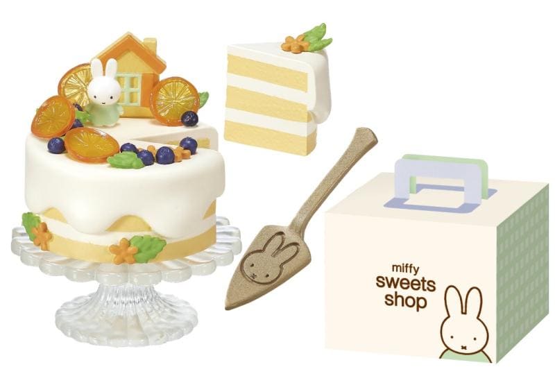 Re-ment Dollhouse - Miniature Miffy Sweets Shop - Complete Set