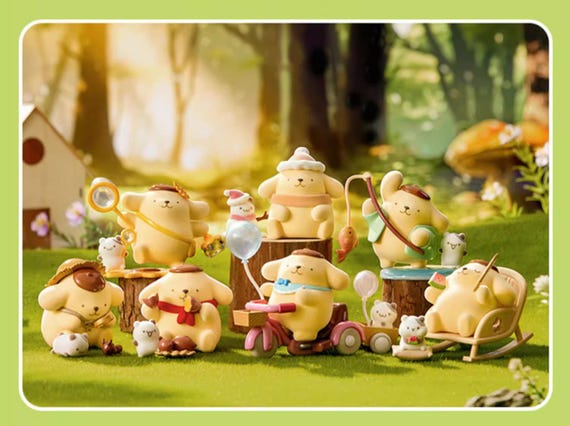 Sanrio Pompompurin Childhood Seasons Series Blind Box - Single Box