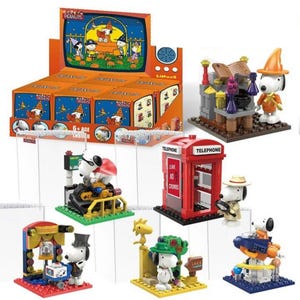 Nano Size Building Blocks - Mini Block - Snoopy Mini Display Brick Set - Surprise Box - Single Box