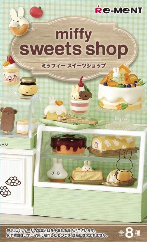 Re-ment Dollhouse - Miniature Miffy Sweets Shop - Blind Box