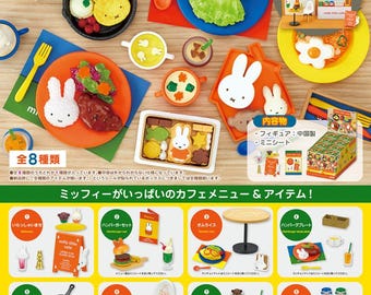 Re-ment Dollhouse - Miniature Miffy Little Cafe - Complete Set 