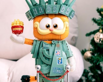Bausteine - Freiheitsstatue Garfield
