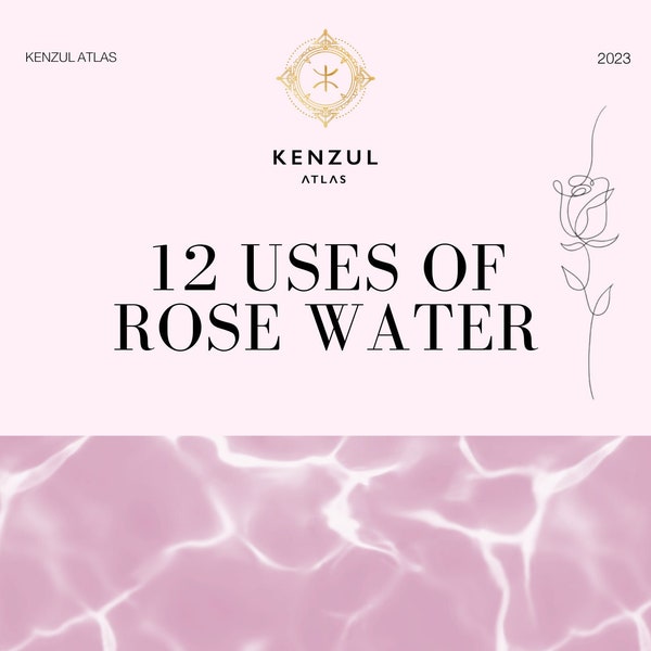12 uses of rose water Ebook