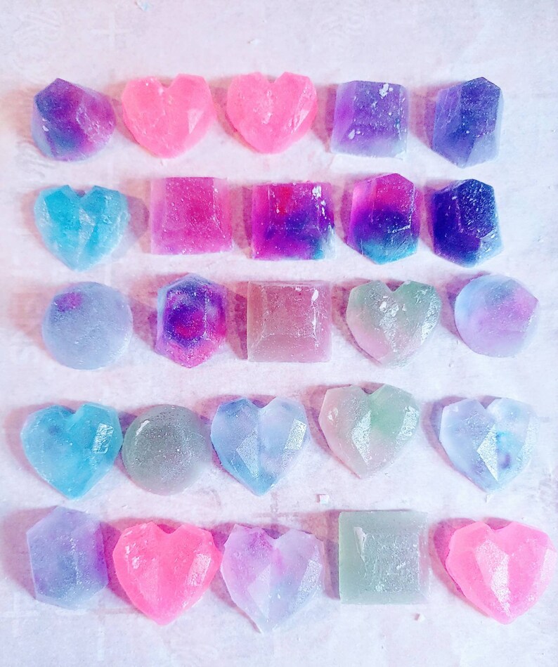 Mixed Gems Treasure Box, Kohakutou Crystal Jelly Candy, Edible Crystal Quartz, Edible Crystals