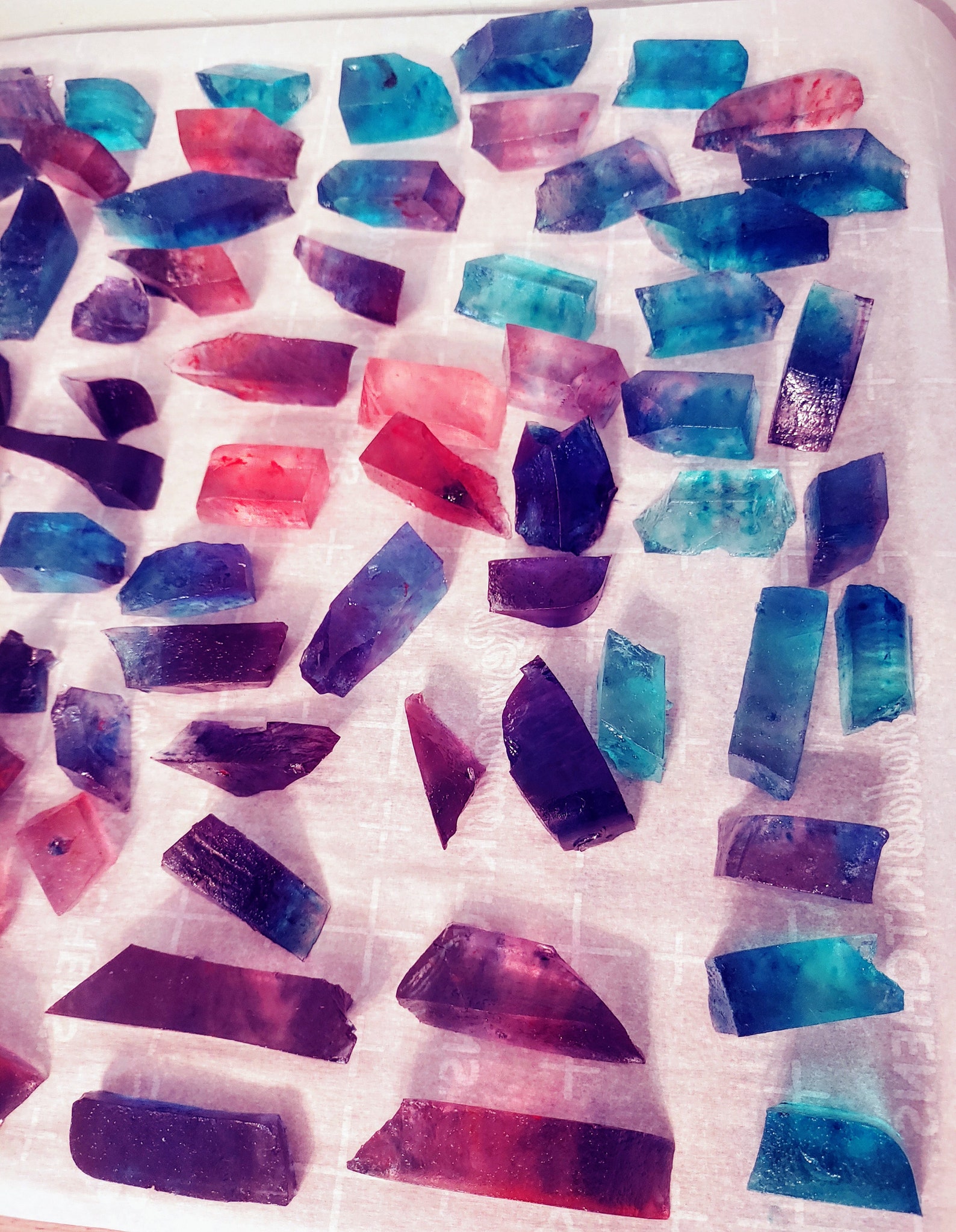 Kohakutou Crystal Jelly Candy Edible Crystal Quartz Edible Etsy