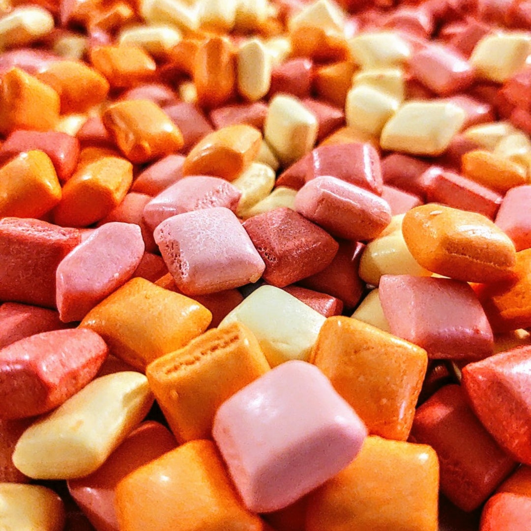 Freeze Dried Star Burst Minis, Freeze Dried Candy, Sour Candy, Freeze