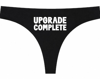 Upgrade Komplette Tanga Auseinanderbrechen Geschenk Lustige Unterwäsche