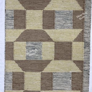 Wool Kilim Rug Art for Living Room Rug for Office Rug for Bedroom, 8x10 9x12 6x9 Rug, Flatweave Rug, Kitchen Rug, Christmas Gift, Home Decor