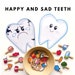 Dental Health Game Printable PDF, Preschool Toddler Tooth Activity ...