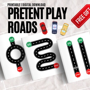 Fijne motoriek met speelgoedauto's. Afdrukbare activiteit Road voor kinderen. Afdrukbare autospeelmat voor kleine speelgoedautootjes. Afdrukbaar op de weg van een speelgoedauto.