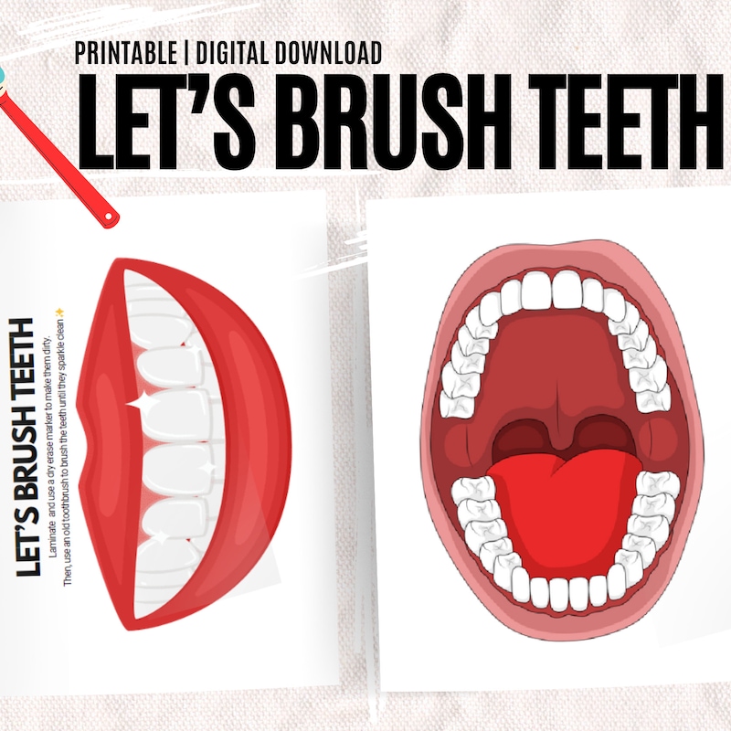 Cleaning Teeth at Home Etsy Cleaning Teeth at Home Etsy