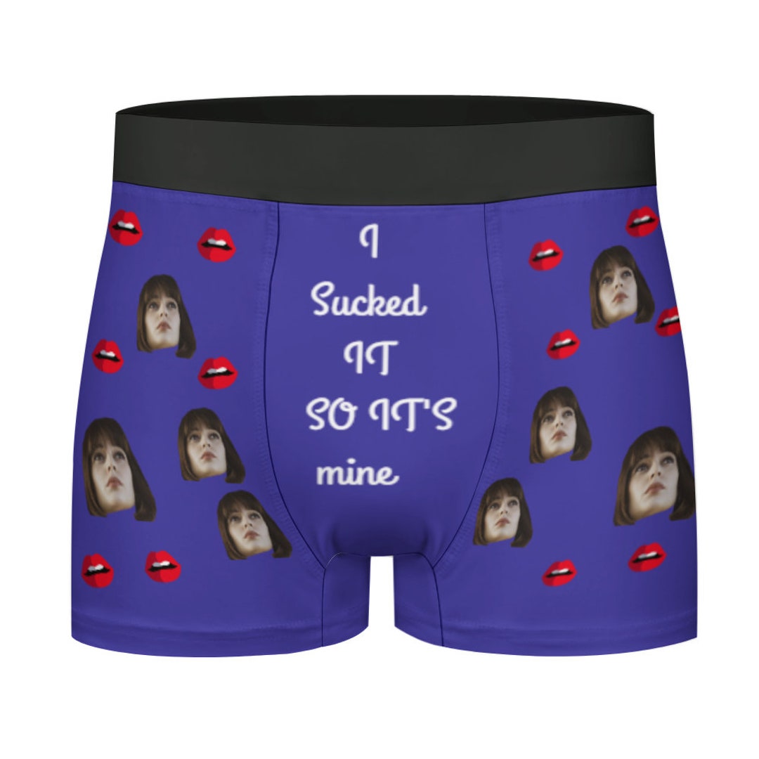 Custom Face Boxer Briefs, Personalized Face Boxers for Groom, Custom Boxer Briefs With Faces