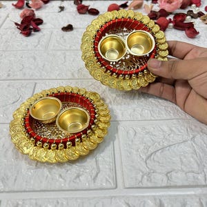 10-100 X Haldi Kumkum Holder, Puja Gifts, Housewarming Favors, Return Gifts, Navrathri Gifts, Religious Gifts, Pooja Gifts For Guests