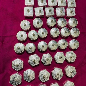 German Silver Roli Haldi Kumkum Dibbi Box, Puja Gifts, Wedding Housewarming Favors, Return Gifts, Religious Gifts For Guests, Free Shipping