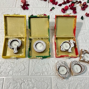 T-Light Candle Holder & Box, Diwali Gifts, Party Favors, Housewarming Favors, Baby Shower Gifts, Candle Holder, Religious Party Return Gifts