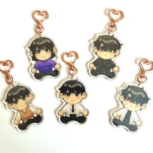 ORV zittende pop Holo-Star acryl Charms 2,5" | Alwetend lezersperspectief