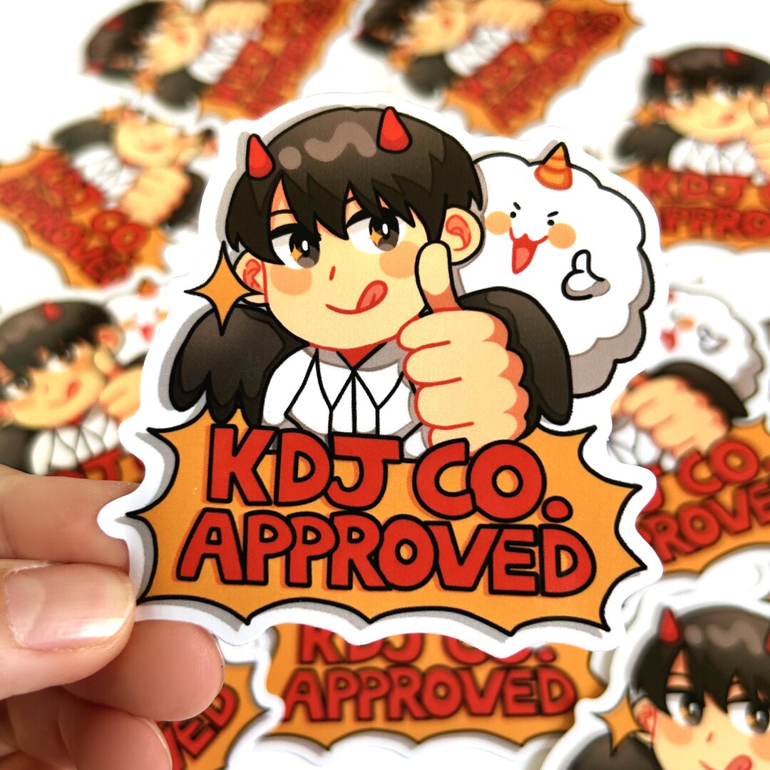 ORV KDJ Co. Approved Sticker 3 Vinyl Gloss Omniscient Reader's Viewpoint Etsy