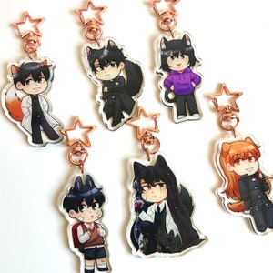 ORV Animals 2.5" Charms Clear Acrylic | Omniscient Reader's Viewpoint