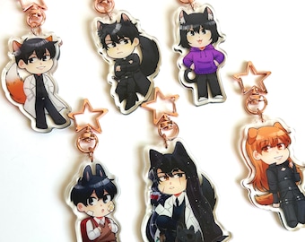 Dijes ORV Animals de 6,35 cm (2,5") de acrílico transparente / Punto de vista del lector omnisciente