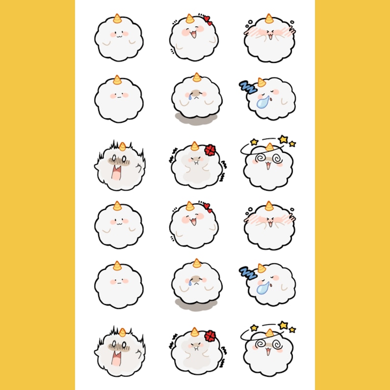ORV Clear Sticker Sheet 8x13cm for Journals, Planners, Decoration ...