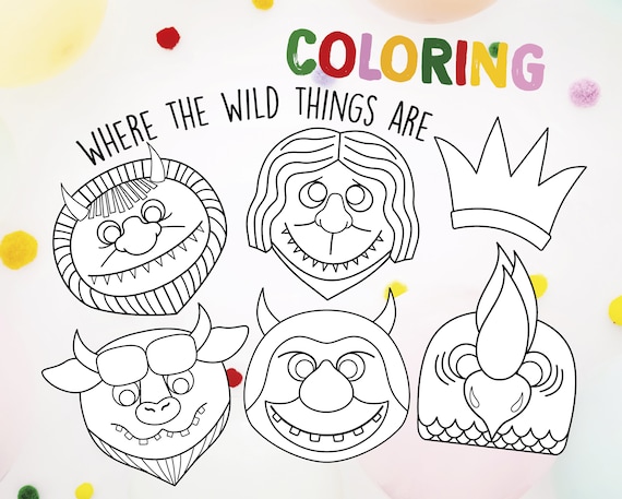 Where The Wild Things Are Coloring Pages