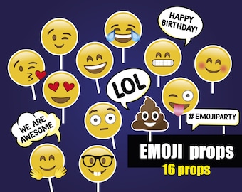 35 Accessori Per Foto Tema Insta – Emoji, Fumetti E Tanto Altro Per Feste E Selfie Divertenti