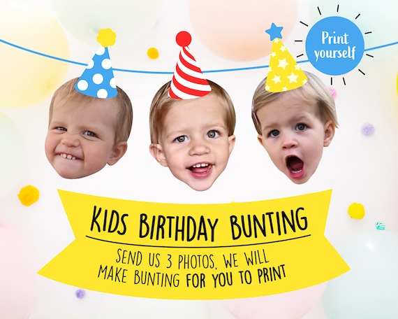 Personal. Geburtstagsbanner Für Kinder – Wählbar Indoor/Outdoor, Mit Name & Alter, Bis 6 Jahre