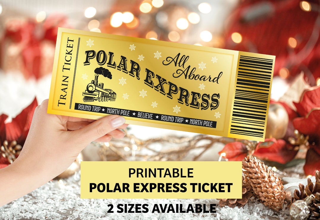 Polar Express Ticket Printable - Il 1080xN.5483645606 1uuy 