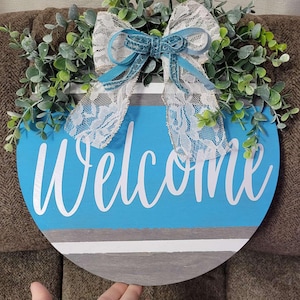 Welcome Sign for Front Door