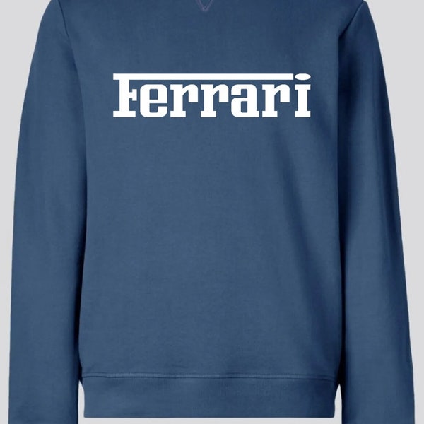 ferrari yazılı sweatshirt