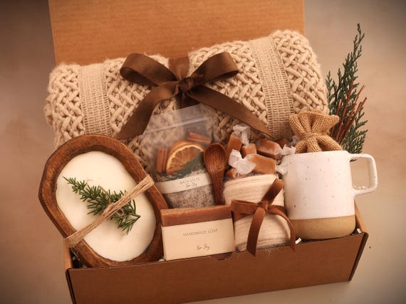 Thank You Gift Box For Men And Women, Hygge Gift Box, Employee Appreciation Gift, Birthday Gift Basket For Dad, Friend, Corporate Gifting