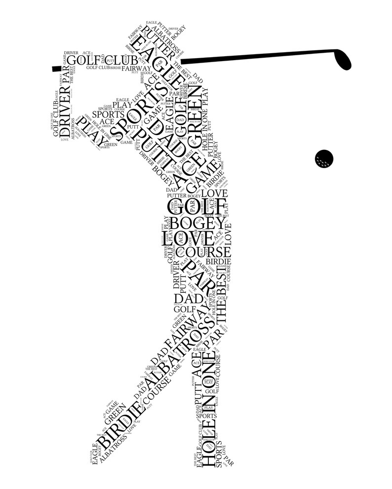 Golf Print Gift for Golfer Gift for Golf Enthusiast Golf Gifts for Men
