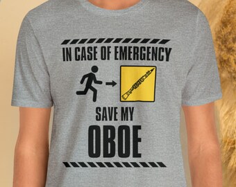 Save My Oboe Shirt, Orchestra Tshirt, Oboe Player Gift for Orchestra Band, Orchestra Musician Tshirt, Woodwinds, Band Camp T Shirt