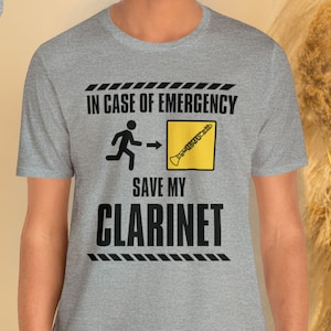 Save My Clarinet Shirt, Marching Band TShirt, Clarinet Player Gift for Orchestra Band, Orchestra Tshirt, Woodwinds, Band Camp T Shirt