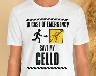 Save My Cello Shirts for Cellist in Orchestra Band, Orchestra Tshirt, Strings, Cello Player Gift, Cello Lover, Band Camp T Shirt
