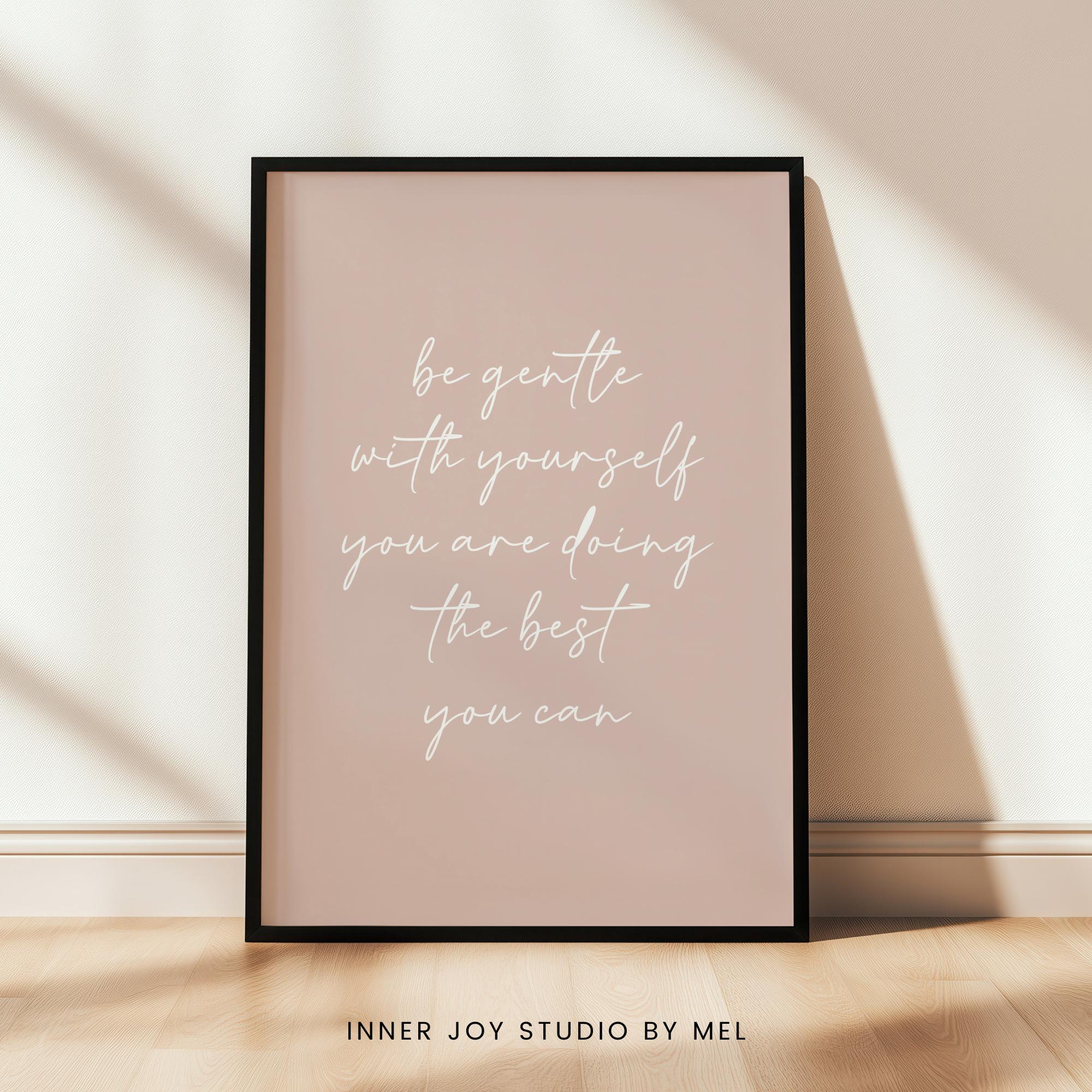 Printable Pink Wall Art for Women Office, Teen Girl Room Decor, Inspirational Quote, Affirmation Poster, Dorm Decor, Apartment Decor