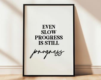 Printable Inspirational Wall Art, Motivational Poster, Home Office Decor, Dorm Decor, Mental Health Quote For Self Love, Daily Affirmation