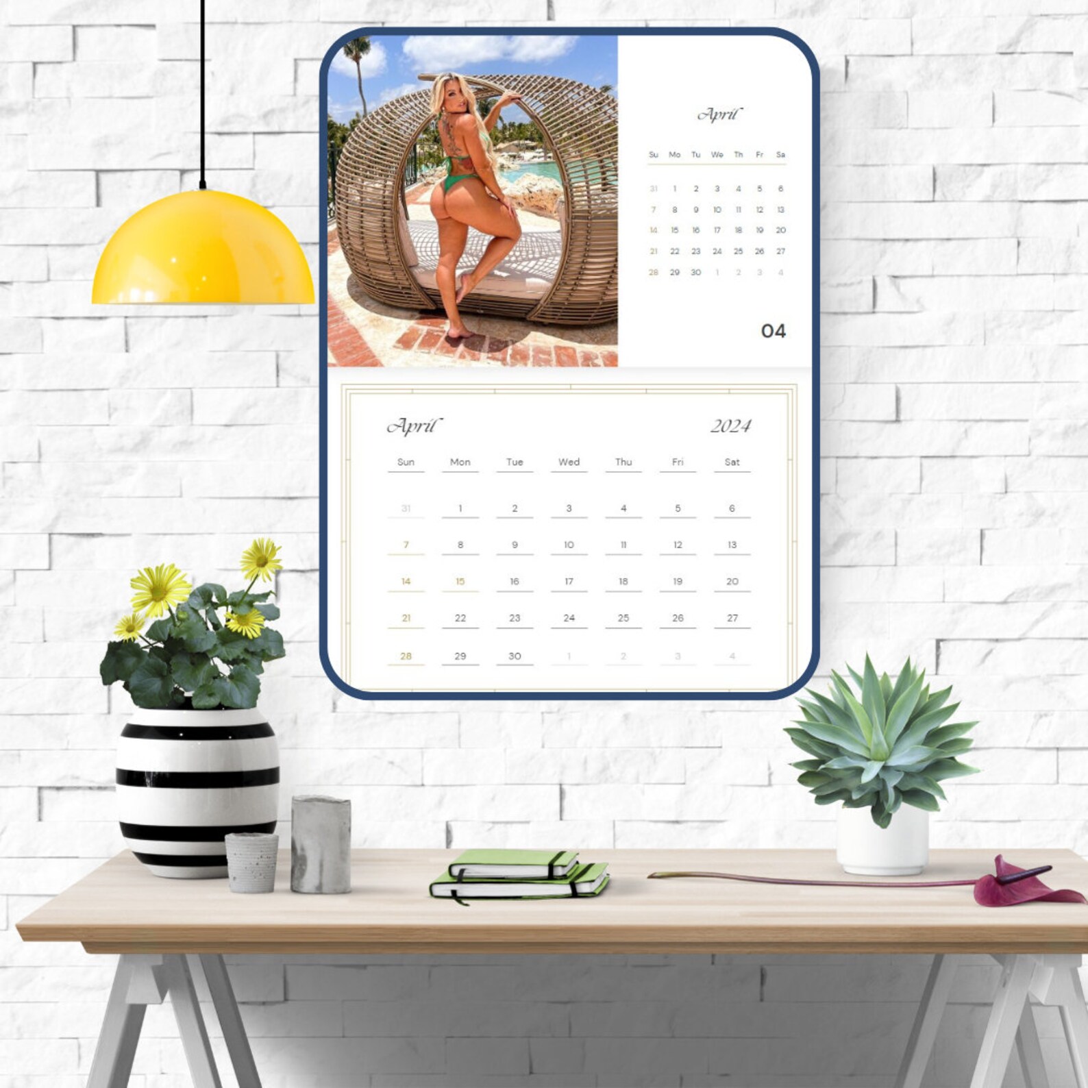 2024 Brazilian Bikinis Calendar Brazilian Bikini Models Etsy Australia