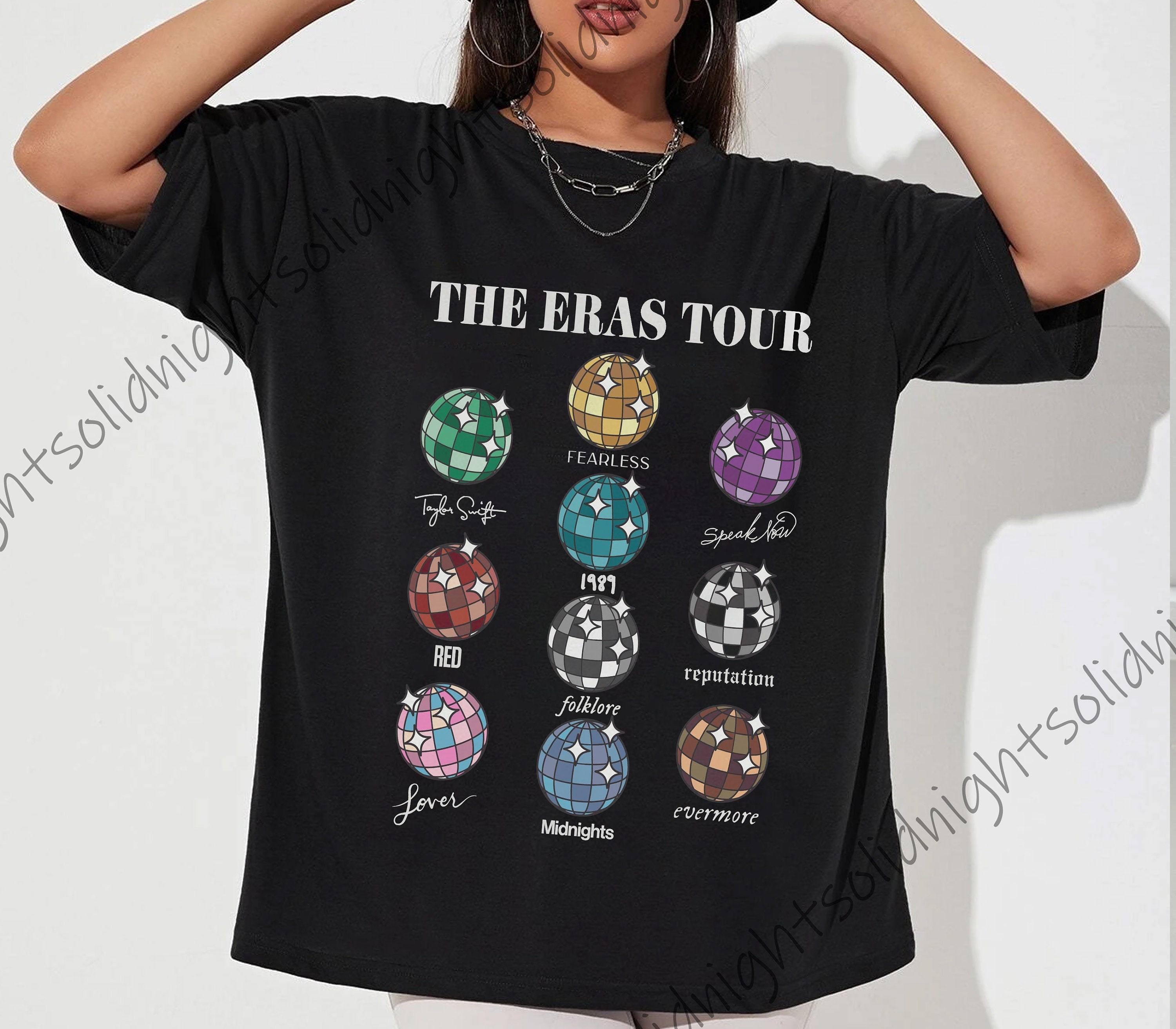 The Eras Tour Tshirts Disco Ball Shirt Taylor Eras Tour 2023 - Etsy