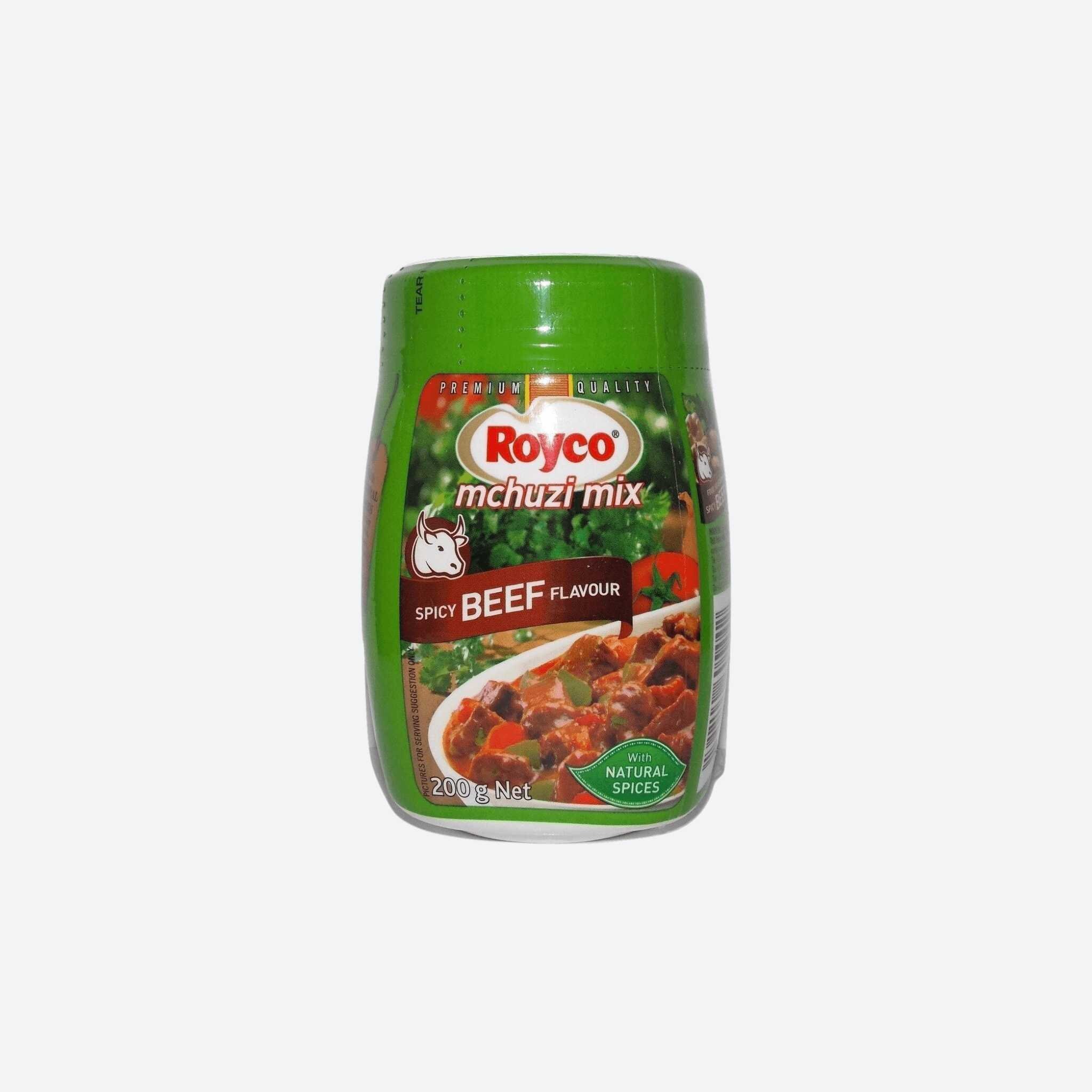 Original Royco Mchuzi Tomato Ginger and Garlic Flavor 200g/ 7.1oz / Kenya  Spices/ African Spices 