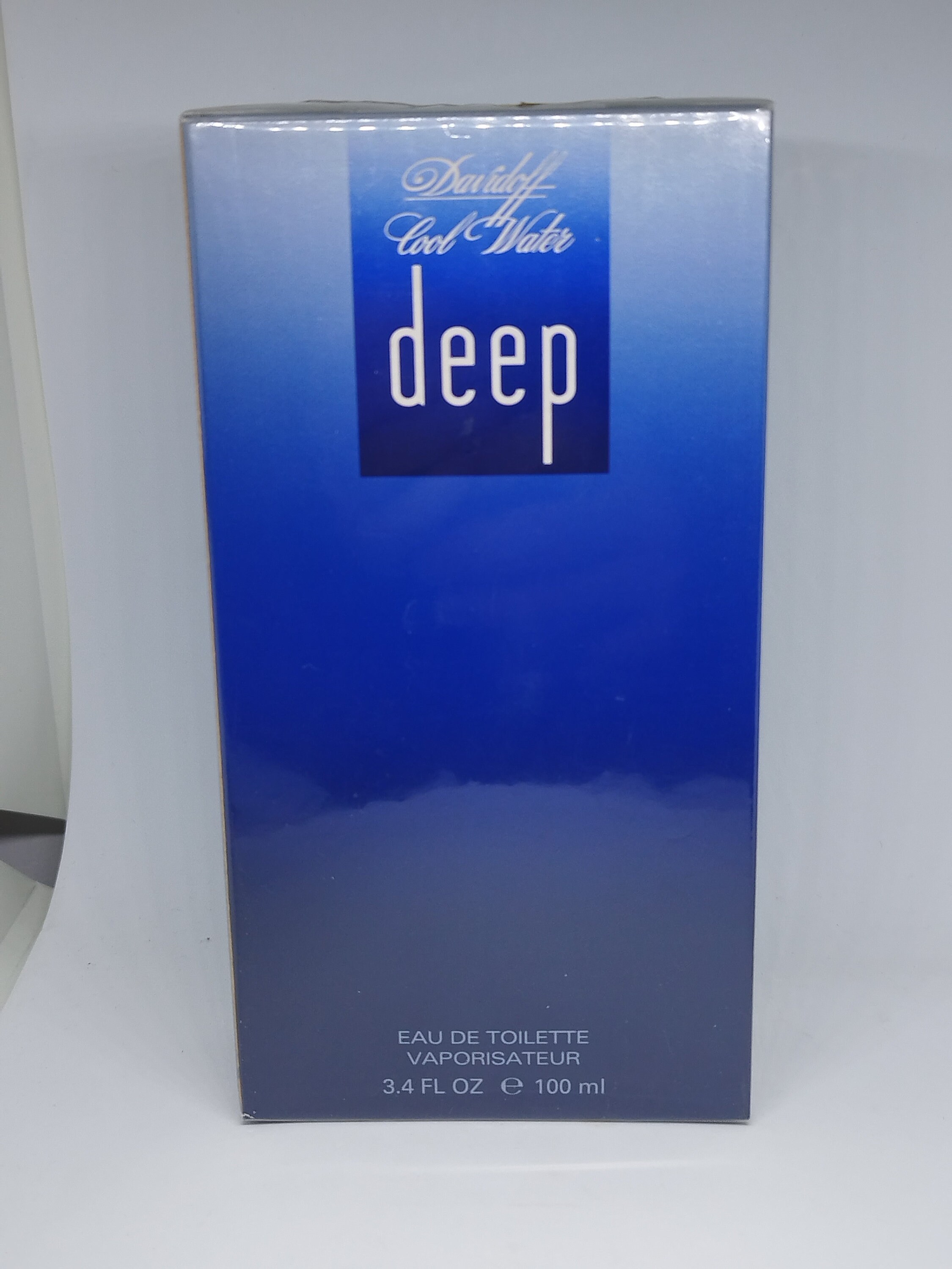 Buy Davidoff Cool Water Deep Eau De Toilette for Men 3.4 Fl.oz 100