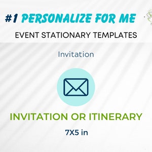 PERSONALIZUJ DLA MNIE, wykonane na zamówienie artykuły papiernicze na imprezy, zaproszenie, plan podróży, etykiety z imionami, menu napojów, lista rzeczy do spakowania, okręgi, StellarPalmStudio